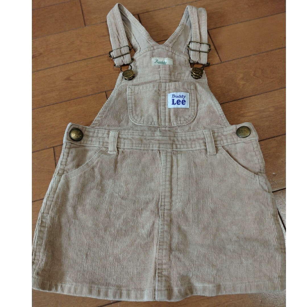 Lee(リー)のsize90＊Leeコーデュロイジャンバースカート キッズ/ベビー/マタニティのキッズ服女の子用(90cm~)(ワンピース)の商品写真