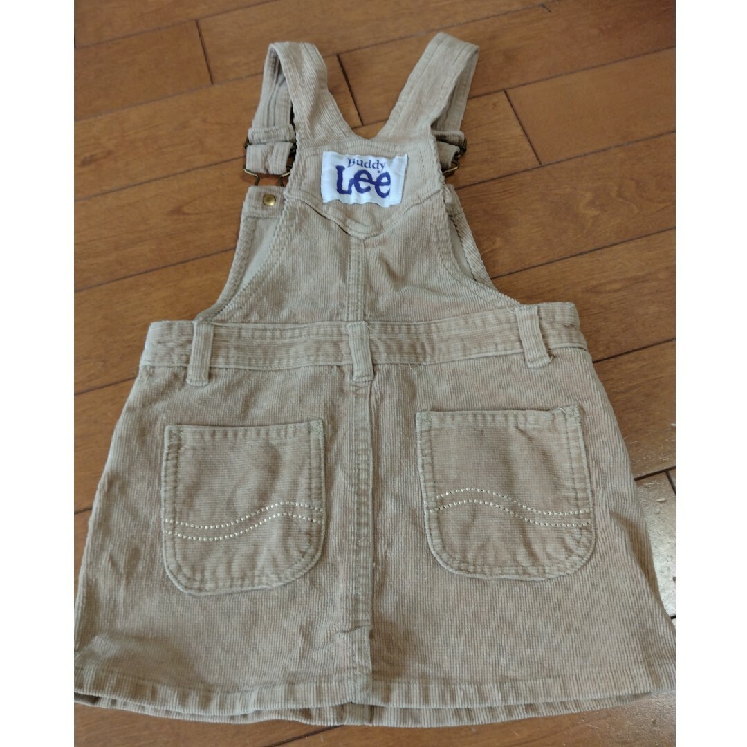 Lee(リー)のsize90＊Leeコーデュロイジャンバースカート キッズ/ベビー/マタニティのキッズ服女の子用(90cm~)(ワンピース)の商品写真