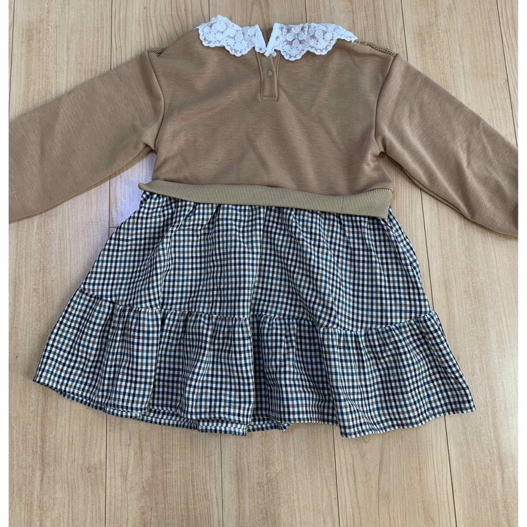 ワンピース　120 キッズ/ベビー/マタニティのキッズ服女の子用(90cm~)(ワンピース)の商品写真