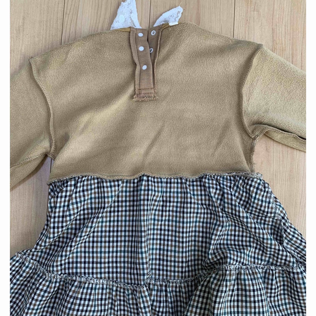 ワンピース　120 キッズ/ベビー/マタニティのキッズ服女の子用(90cm~)(ワンピース)の商品写真