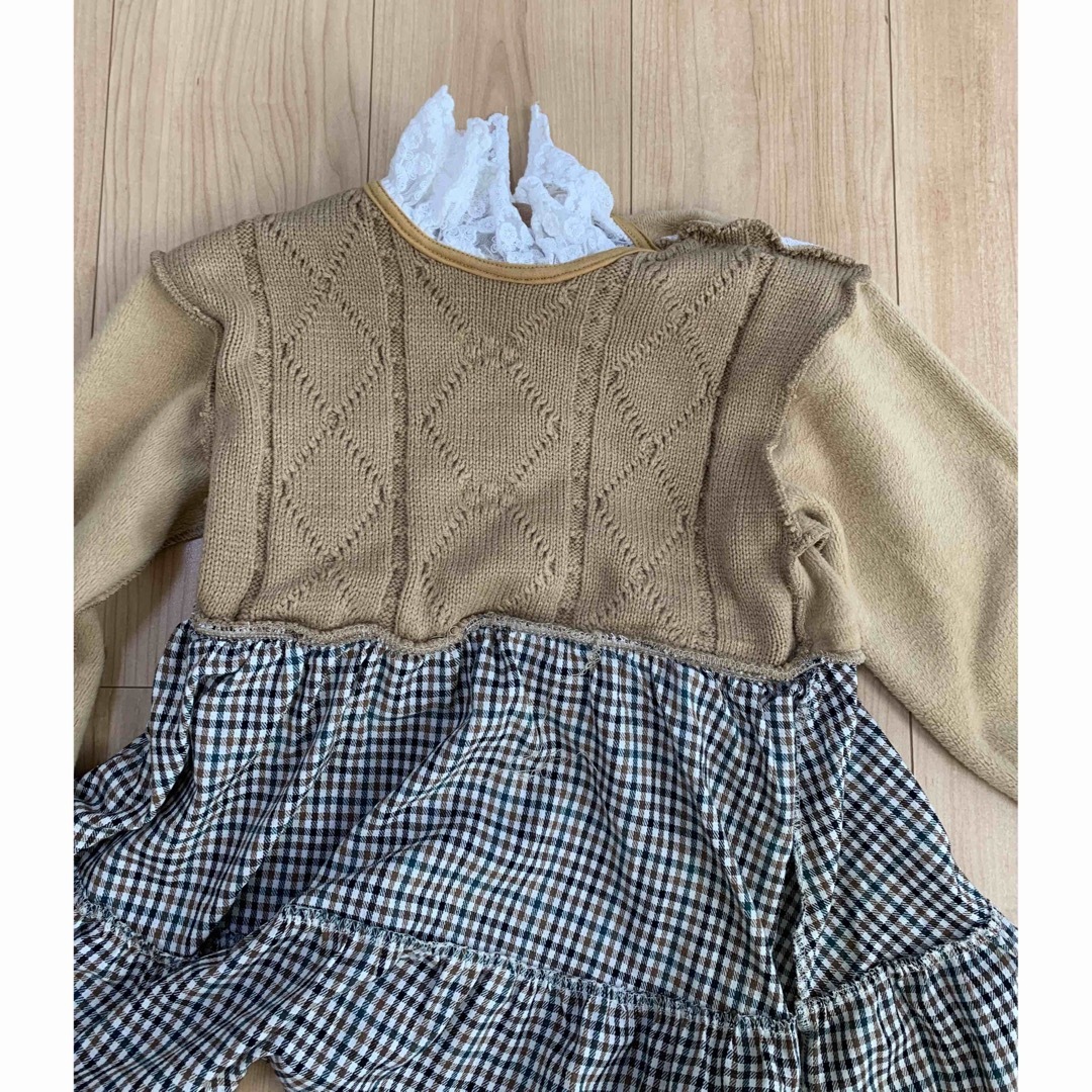 ワンピース　120 キッズ/ベビー/マタニティのキッズ服女の子用(90cm~)(ワンピース)の商品写真