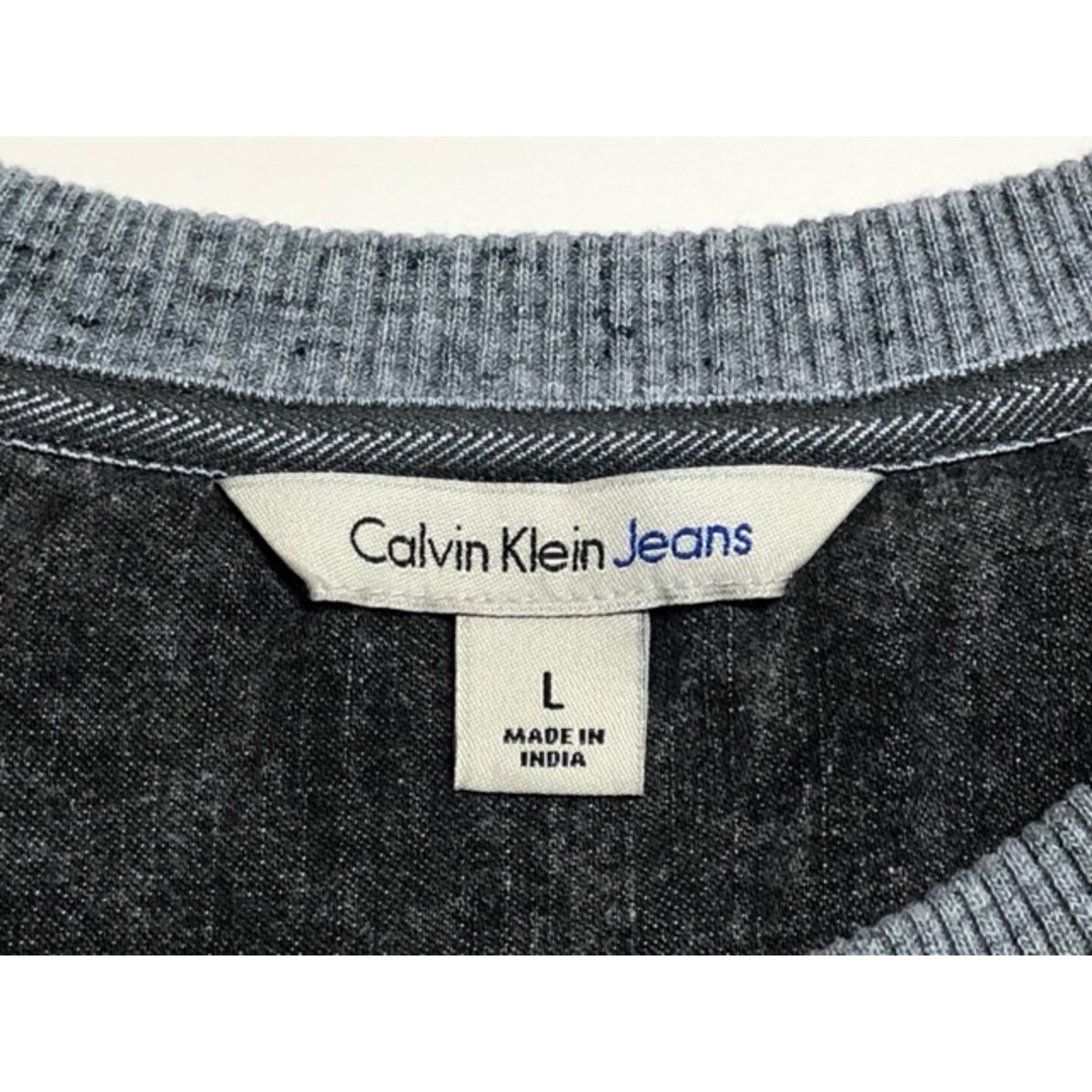 Calvin Klein(カルバンクライン)のCalvin klein（カルバンクライン）ロゴプリント　スウェット　トレーナー【E2176-007】 メンズのトップス(スウェット)の商品写真