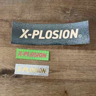 エクスプロージョン(X-PLOSION)のエクスプロージョン　ステッカー(トレーニング用品)