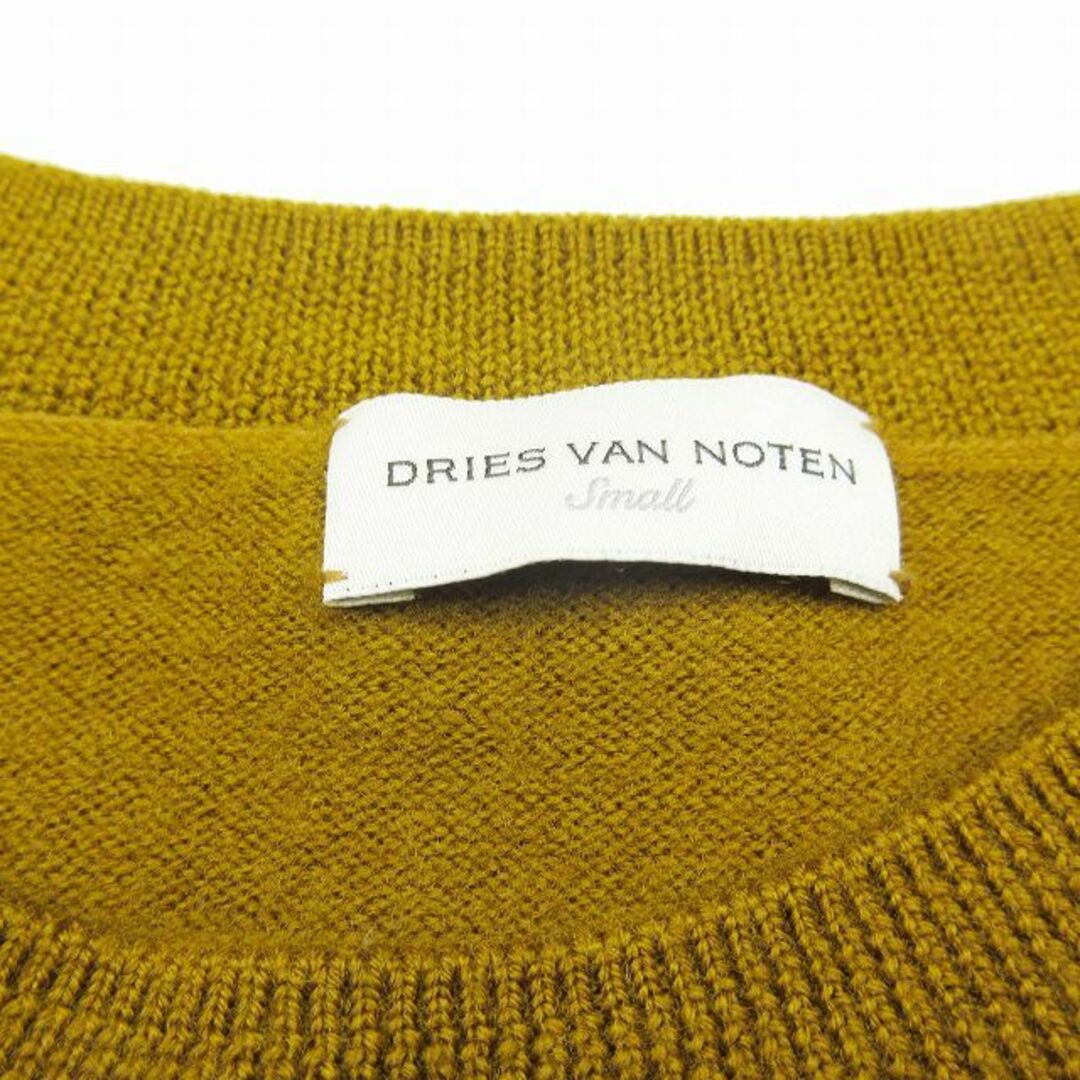 DRIES VAN NOTEN(ドリスヴァンノッテン)のドリスヴァンノッテン メリノウール100％ ニット ベスト セーター S  レディースのトップス(ベスト/ジレ)の商品写真