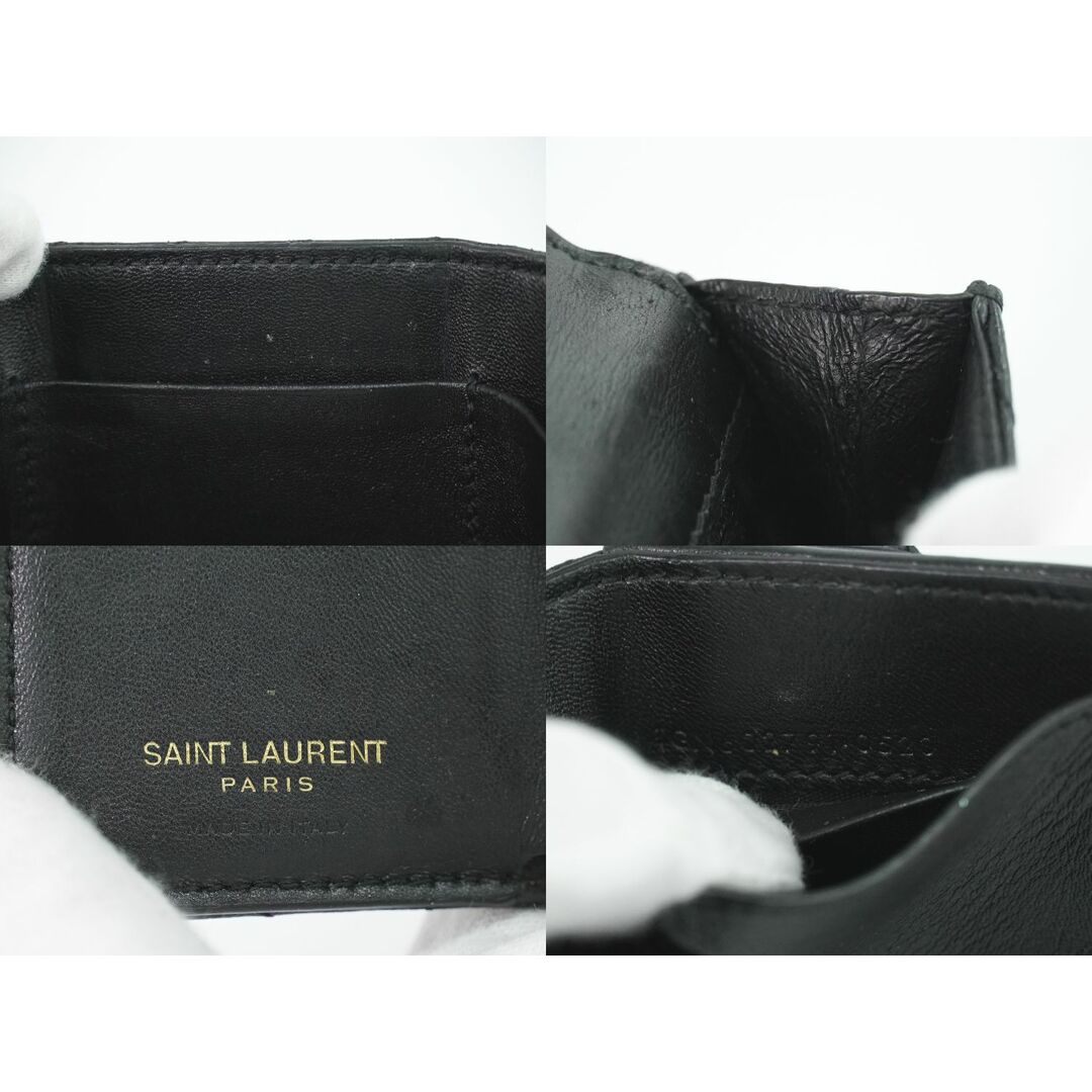 SAINT LAURENT - 本物 サンローラン SAINT LAURENT YSL ロゴ 折 SAINT LAURENT - 本物 サンローラン SAINT LAURENT YSL ロゴ 折