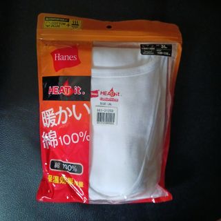 ヘインズ(Hanes)のHanes ヘインズ  HEAT it VネックTシャツ(Tシャツ/カットソー(半袖/袖なし))