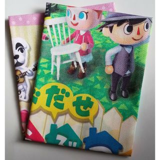 【新品】とびだせ どうぶつの森 ランチクロス 2枚 大判(キャラクターグッズ)