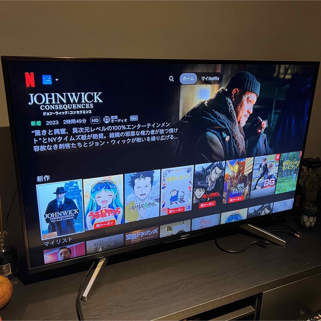 SONY - SONY Bravia ブラビア43インチ 4K液晶 KJ-43X8500Fの通販 by