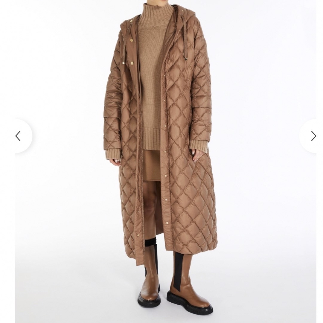 Max Mara(マックスマーラ)のmax mara THE CUBE テクニカルキャンバスダウンコート　TREPI レディースのジャケット/アウター(ダウンコート)の商品写真