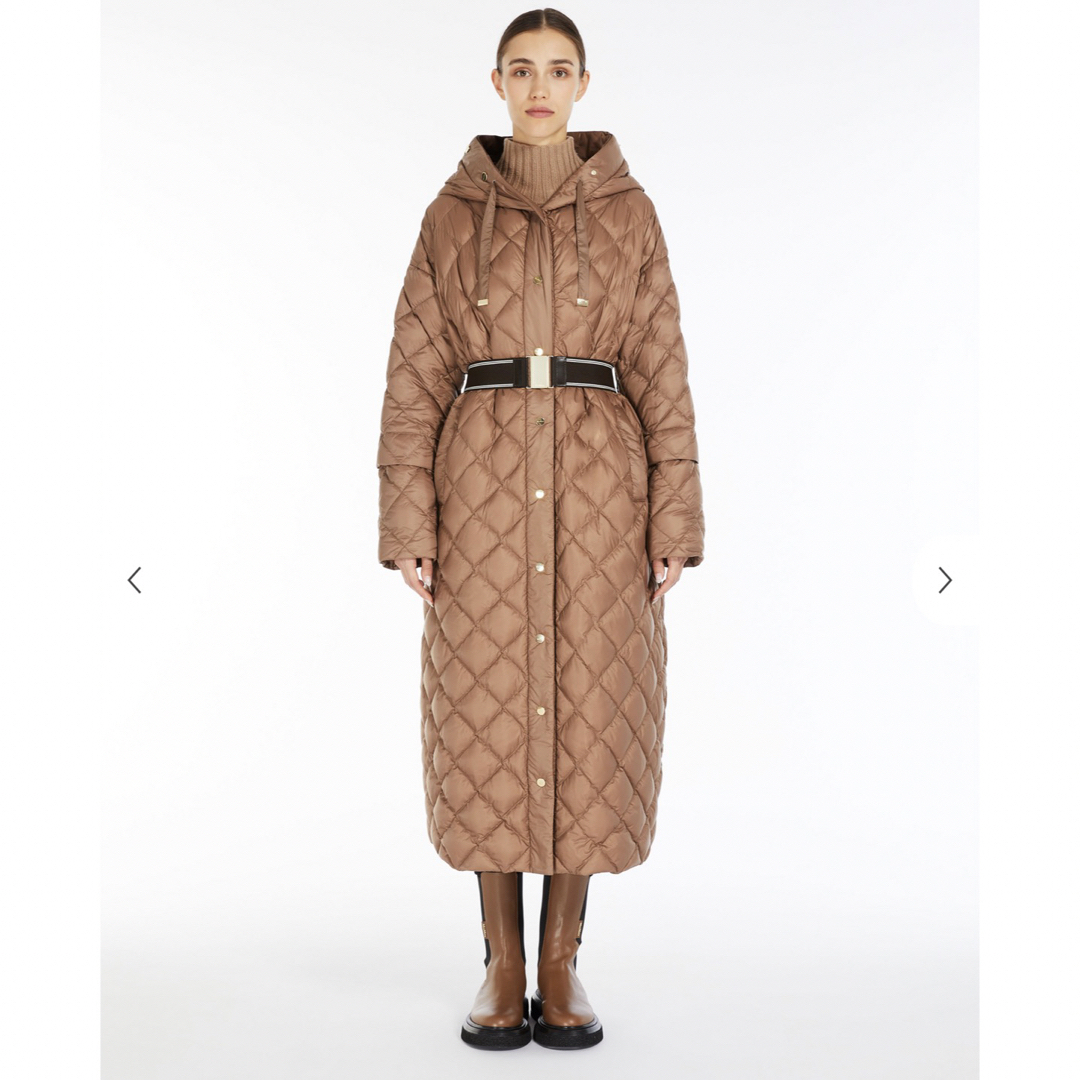 Max Mara(マックスマーラ)のmax mara THE CUBE テクニカルキャンバスダウンコート　TREPI レディースのジャケット/アウター(ダウンコート)の商品写真