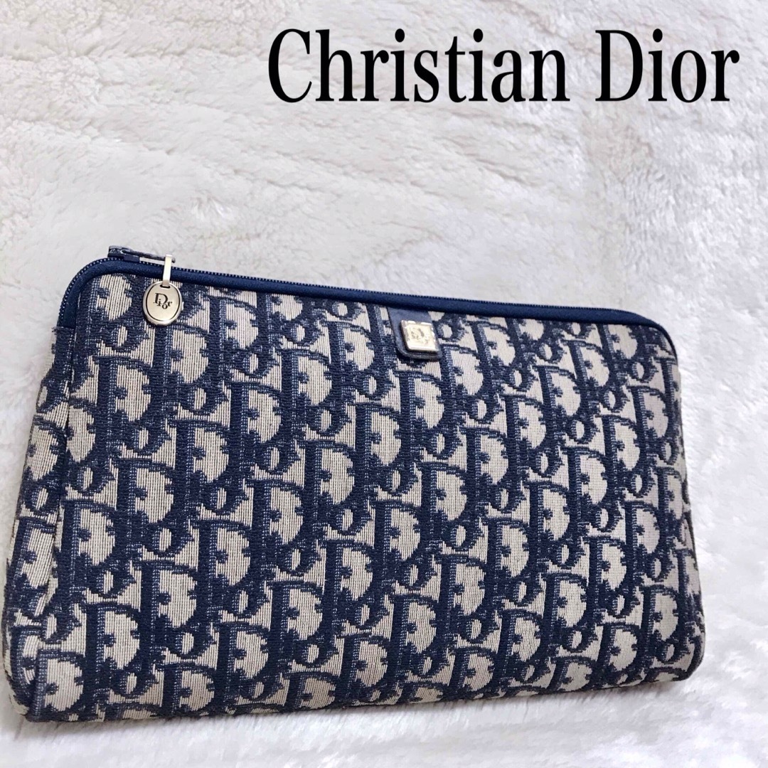 美品Christian Dior  セカンドバッグ　クラッチバッグ　トロッター柄