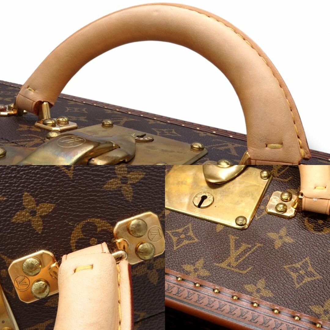 LOUIS VUITTON(ルイヴィトン)のLOUIS VUITTON ルイヴィトン モノグラム ビステン55 M21327 トランク ブラウン/350970【中古】 インテリア/住まい/日用品の日用品/生活雑貨/旅行(旅行用品)の商品写真