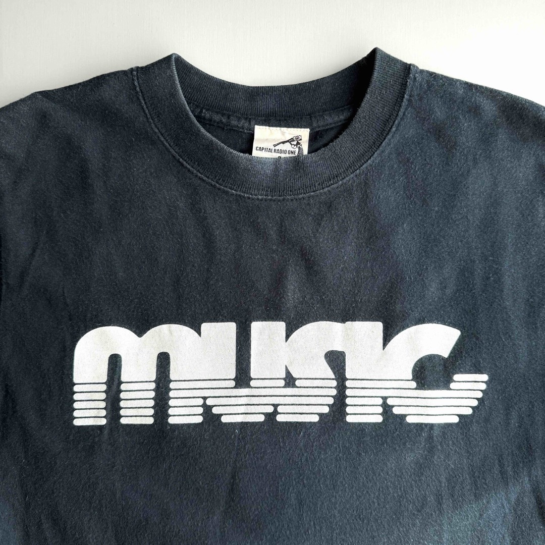 ● CAPITAL RADIO ONE music ロゴ プリント Tシャツ S メンズのトップス(Tシャツ/カットソー(半袖/袖なし))の商品写真