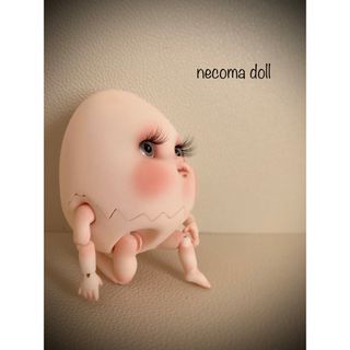 専用【necoma doll】キモカワたまごちゃん◇ノーマル◇ライトグレー ...