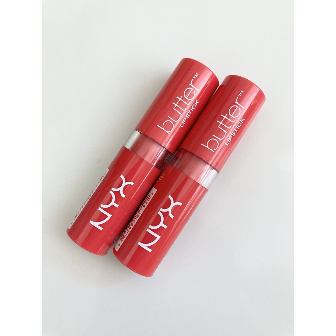 NYX(エヌワイエックス)の新品未使用❗️NYX口紅　ディープコーラル　赤リップ コスメ/美容のベースメイク/化粧品(口紅)の商品写真