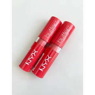 エヌワイエックス(NYX)の新品未使用❗️NYX口紅　ディープコーラル　赤リップ(口紅)