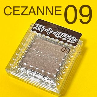 セザンヌケショウヒン(CEZANNE（セザンヌ化粧品）)の【CEZANNE】セザンヌ シングルカラーアイシャドウ 09グレイッシュブラウン(小道具)