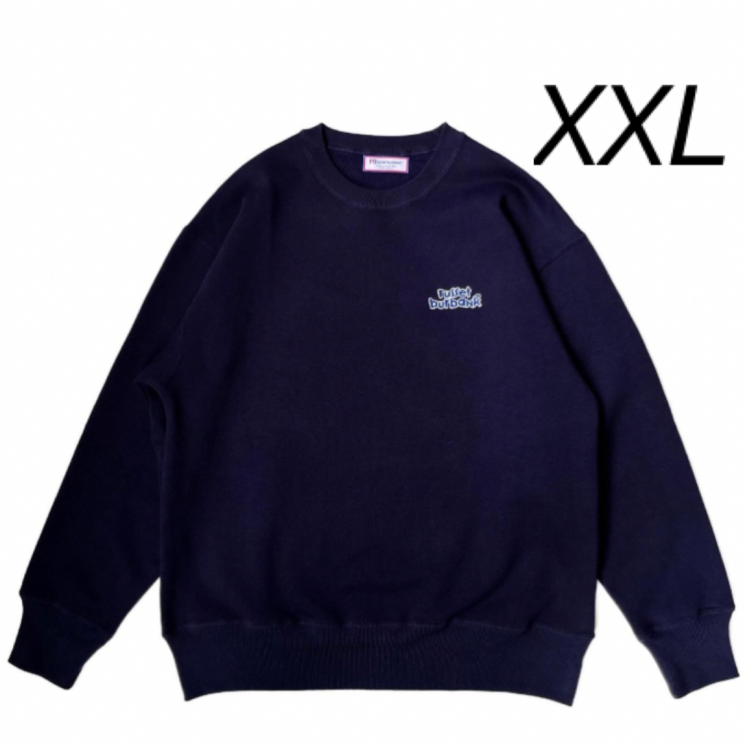 1LDK SELECT(ワンエルディーケーセレクト)のRusset Burbank Crew Neck (Navy) メンズのトップス(スウェット)の商品写真