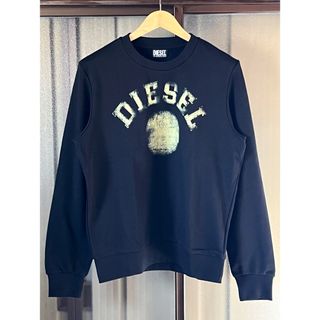 ディーゼル(DIESEL)のDIESEL  新品未使用　Lサイズ　スウェット　トレーナー　黒　ディーゼル(スウェット)