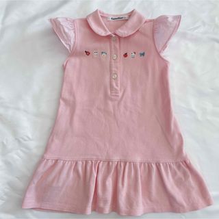 ❇︎ 今季　新品　未使用　タグ付き　ファミリア　ワンピース　90キッズ服女の子用(90cm~)