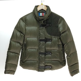 トミーヒルフィガー(TOMMY HILFIGER)の□□TOMMY HILFIGER トミーヒルフィガ ダウンジャケット Sサイズ オリーブ(ダウンジャケット)