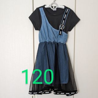 アナップキッズ(ANAP Kids)の☆専用☆70.アナップキッズ　ワンピース　120(ワンピース)