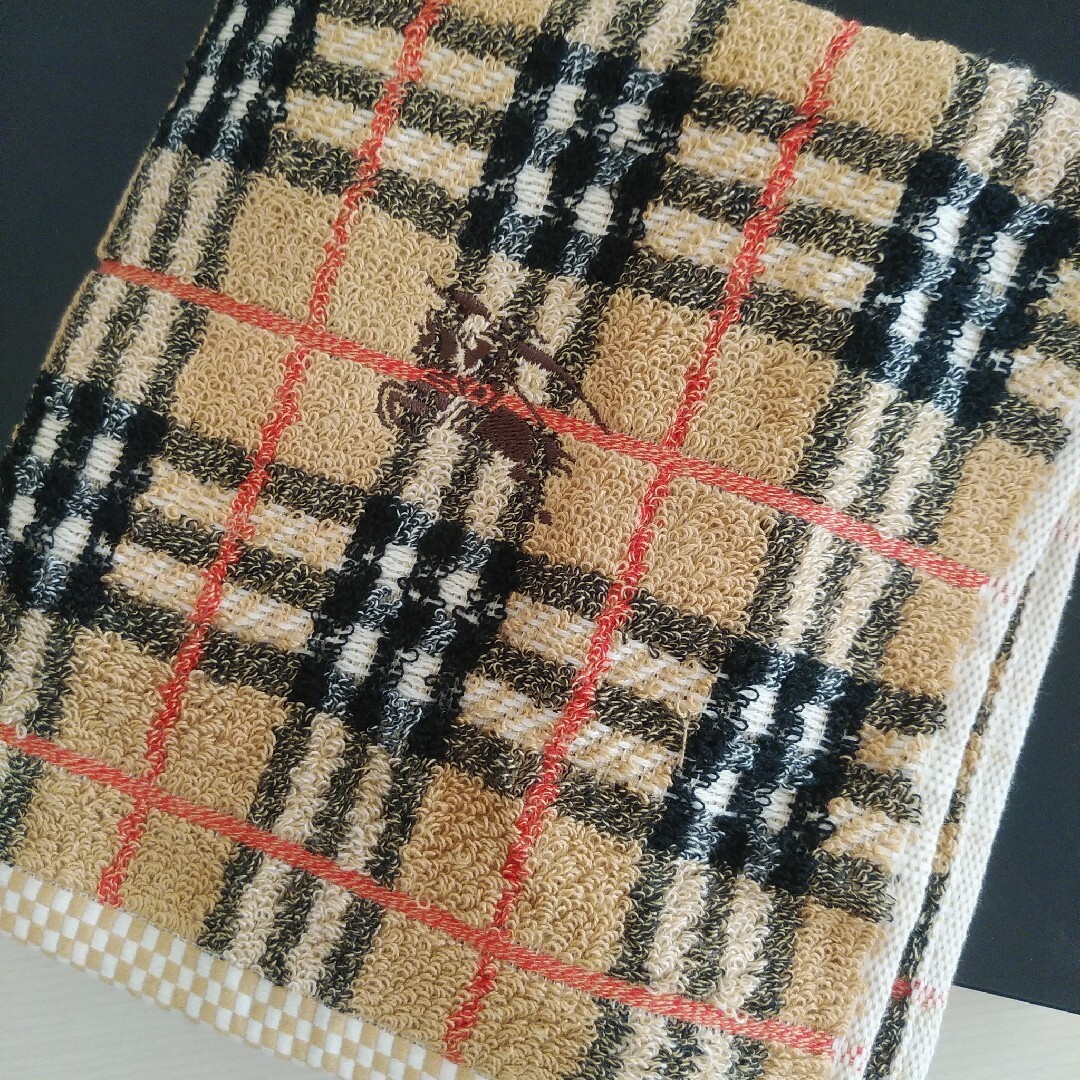 未使用 BURBERRY バーバリー タオルケット-