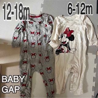 ベビーギャップ(babyGAP)の6-12m 12-18m BABYGAP ベビーギャップ　ロンパース　(ロンパース)