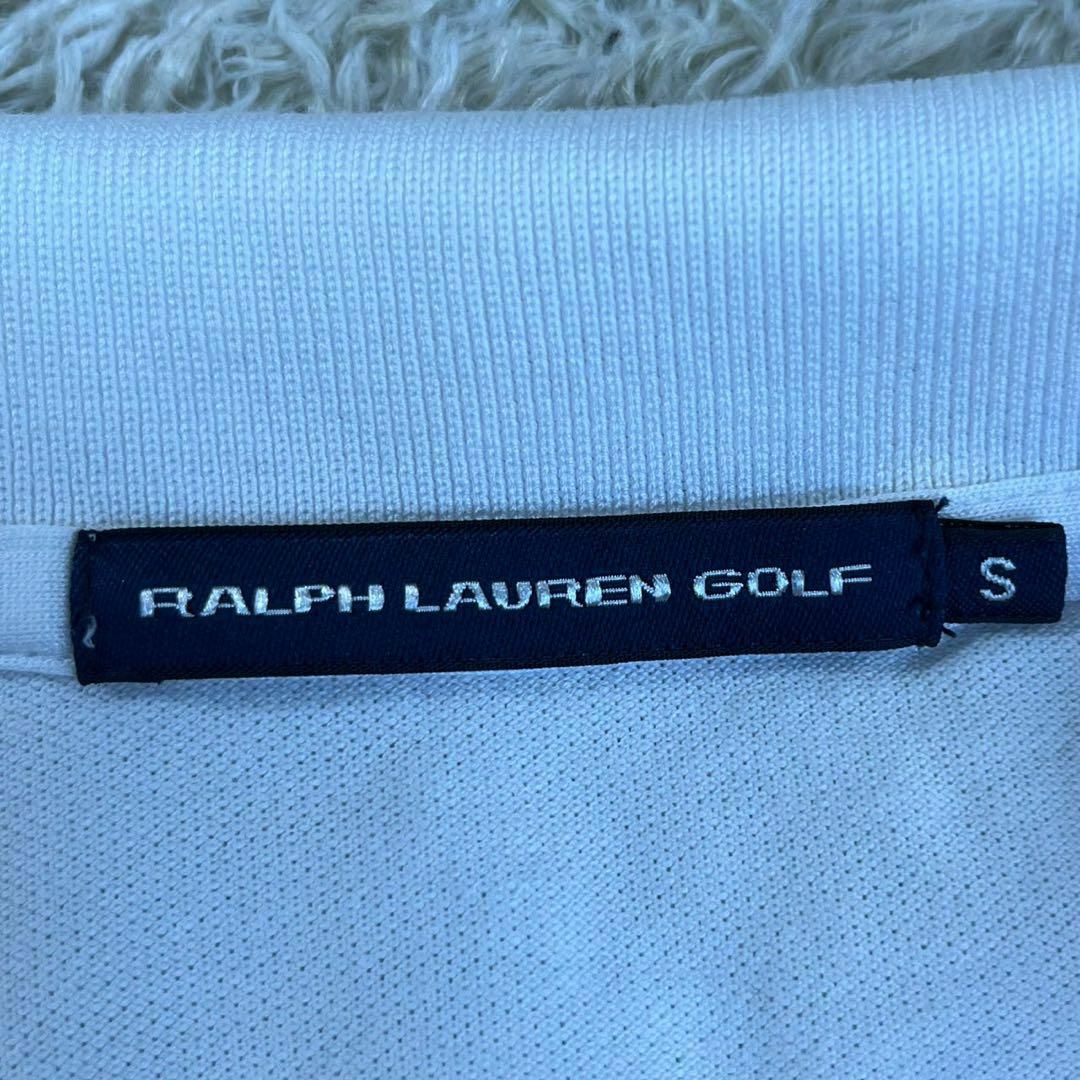 Ralph Lauren(ラルフローレン)のRALPH LAUREN GOLF (S) 刺繍ビックロゴ ポロシャツ 半袖 レディースのトップス(ポロシャツ)の商品写真