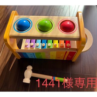 ハペ(Hape)のHape ハペ社　パウンドアンドタップベンチ　ハンマートイ(知育玩具)