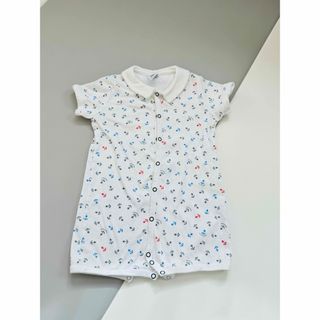 プチバトー(PETIT BATEAU)のプチバトー ロンパース 12m 74cm(ロンパース)