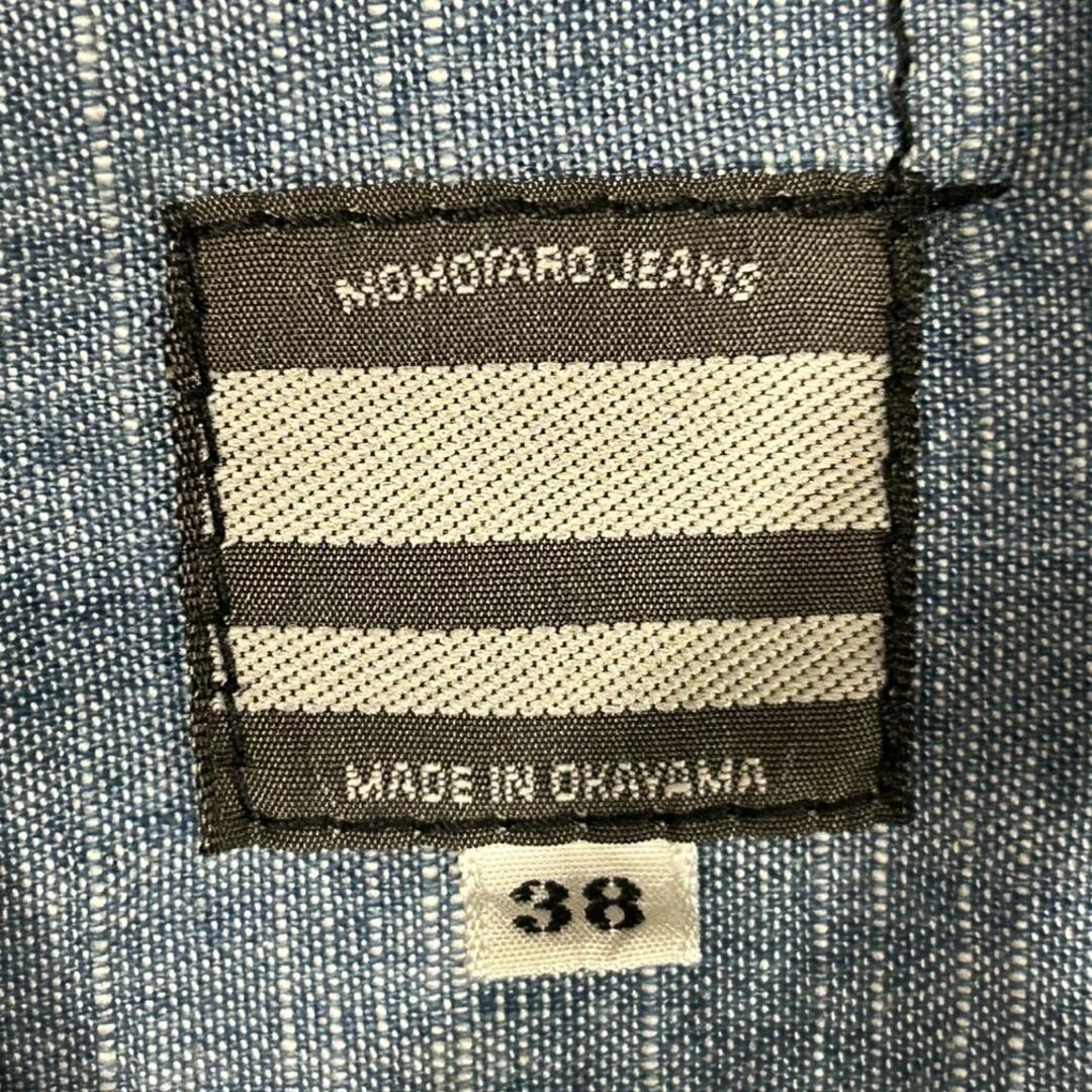 MOMOTARO JEANS(モモタロウジーンズ)の＊桃太郎ジーンズ シャンブレー ワークシャツ トップス 38 メンズのトップス(シャツ)の商品写真
