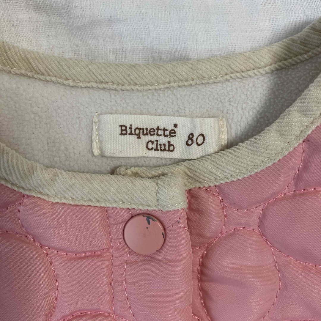 Biquette Club(ビケットクラブ)のキムラタン　Biquette Club ベスト　80cm キッズ/ベビー/マタニティのベビー服(~85cm)(その他)の商品写真