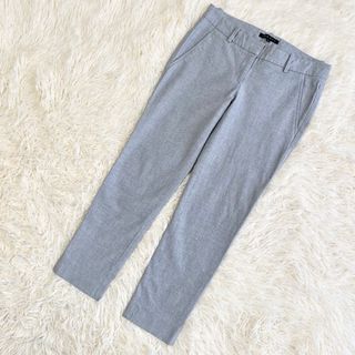 セオリー(theory)のtheory セオリー　クロップドパンツ　ストレッチ　グレー　白　黒　2(クロップドパンツ)