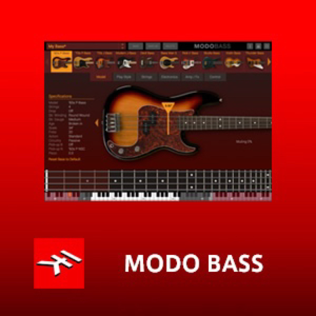 IKMultimedia MODO BASS 正規品 楽器のDTM/DAW(ソフトウェア音源)の商品写真