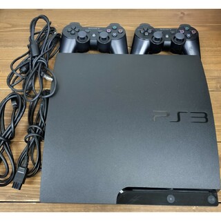 PS3美品 PlayStation 3 本体　コントローラー2個 ソフト2個