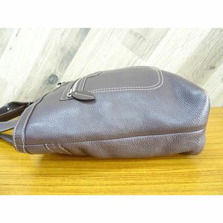 コーチ(COACH)のK三007/ COACH レザー ハンドバッグ ブラウン系(ハンドバッグ)