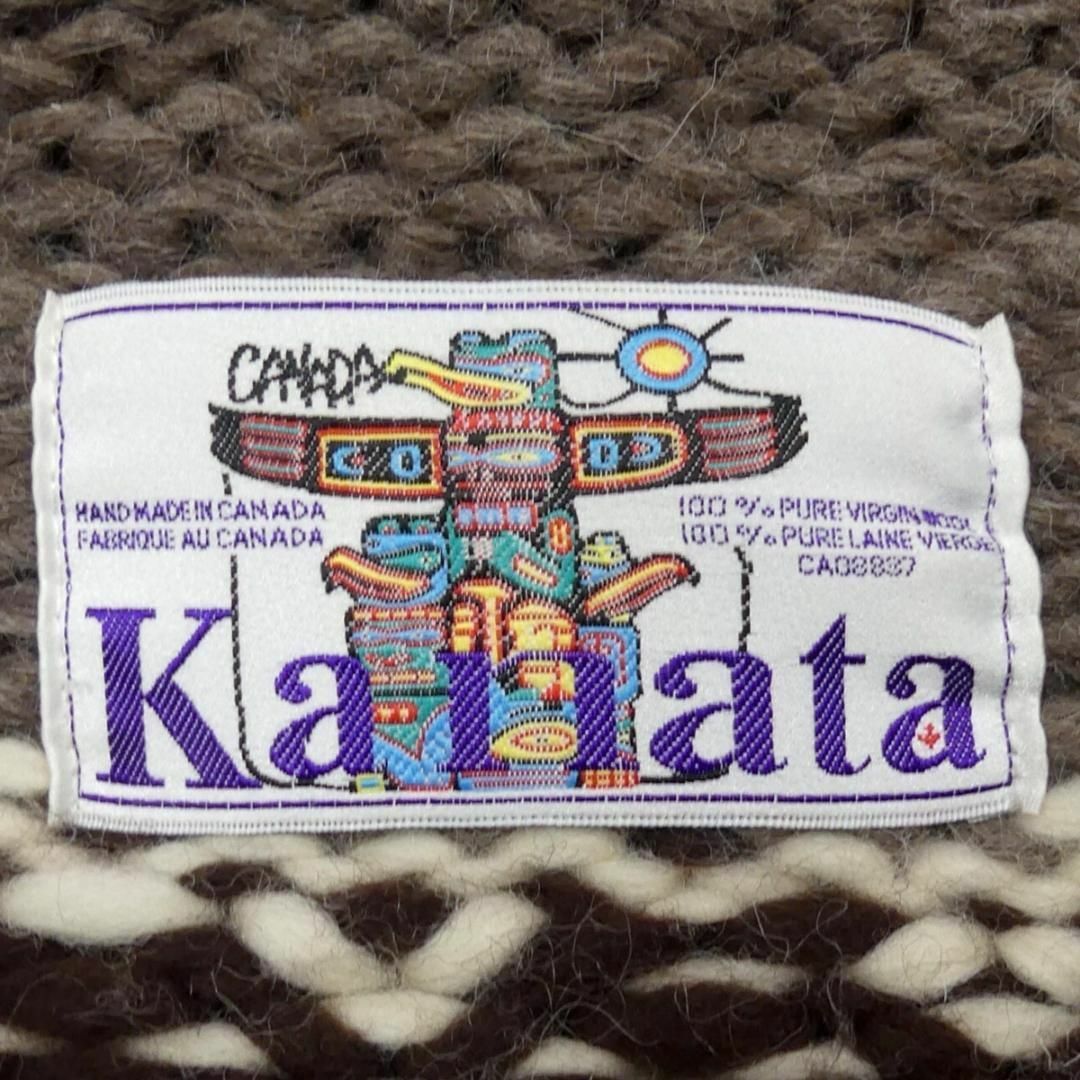 KANATA(カナタ)のカウチン セーター kanata ニット M カナダ製 カナタ HN2031 メンズのトップス(ニット/セーター)の商品写真