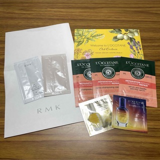 RMK ロクシタン サンプル 化粧品 シャンプー リンス(サンプル/トライアルキット)