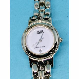 アンクライン(ANNE KLEIN)のC19）粋な時計(*'▽')アンクラインⅡディト電池交換シルバーレディス腕時計(腕時計)