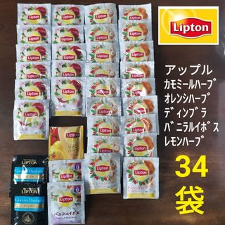 リプトン(リプトン)の6種 34袋　リプトンティーバッグ(茶)