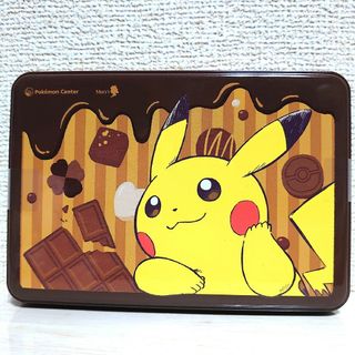 ポケモン(ポケモン)のアソートチョコ ピカチュウ缶 ポケモンセンター(菓子/デザート)