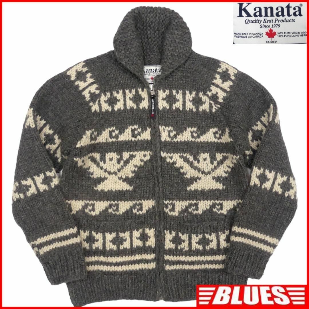 kanata　カナタ　カウチン　セーター　ニット カナダ製ブランドkanataカナタ