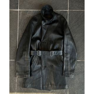 マルタンマルジェラ(Maison Martin Margiela)のFranch Vintage Leather Coat(レザージャケット)