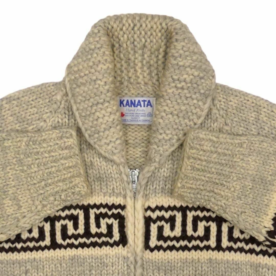 カウチン セーター kanata ニット XL カナダ製 カナタ HN2030