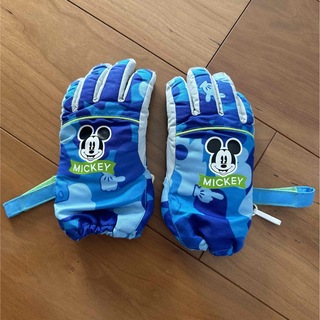 ディズニー(Disney)のミッキーマウス手袋　スノーグローブ　ディズニー　IGNIO(手袋)