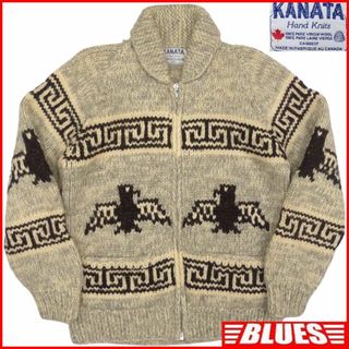 カナタ(KANATA)のカウチン セーター kanata ニット XL カナダ製 カナタ HN2033(ニット/セーター)