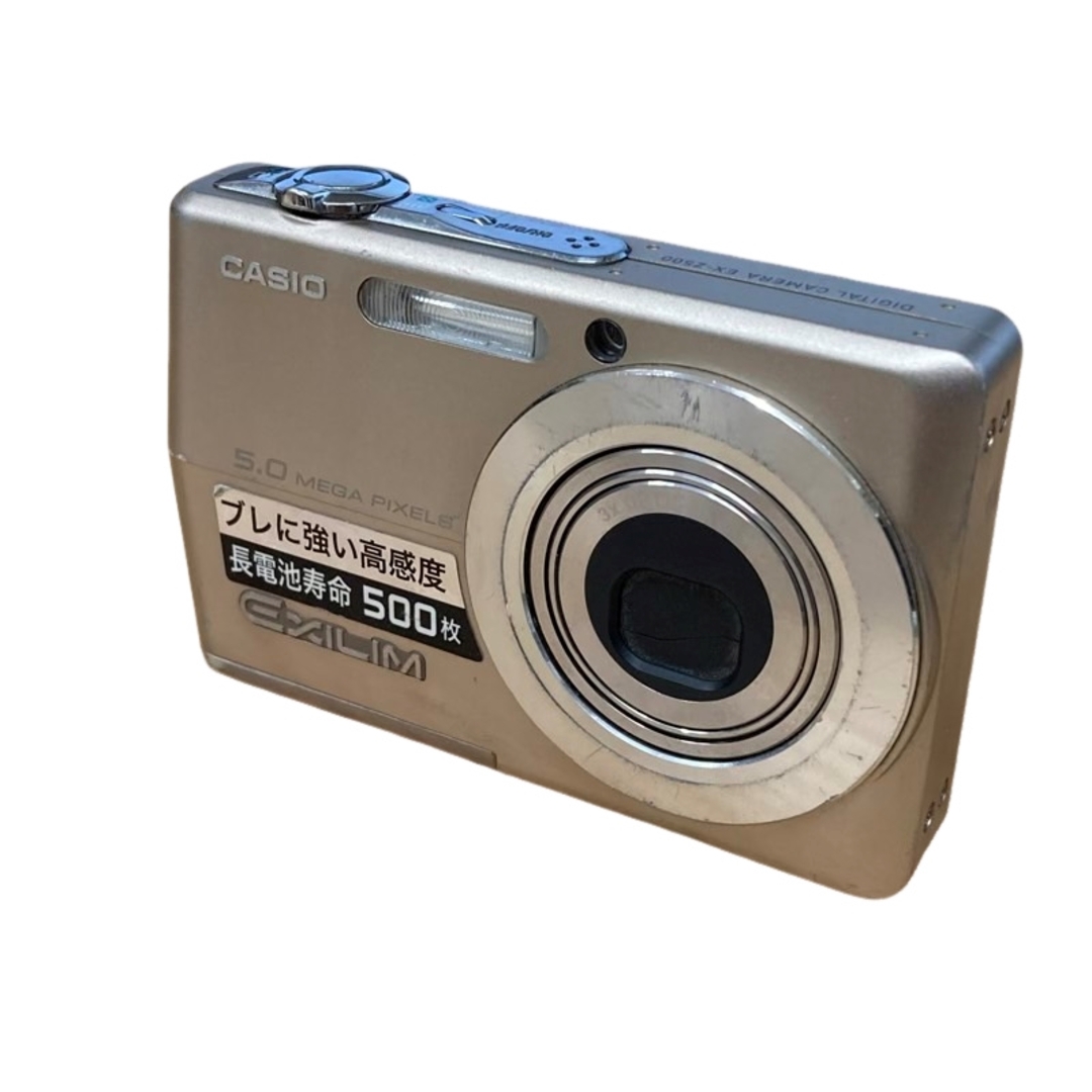 CASIO(カシオ)のCASIO カシオ デジタルカメラ EXILIM ZOOM EX-Z500 現状品 ジャンク N2401K199 スマホ/家電/カメラのカメラ(コンパクトデジタルカメラ)の商品写真