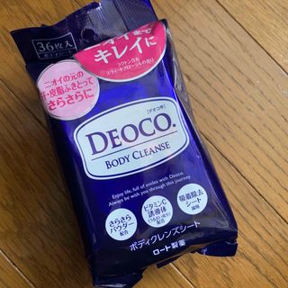 DEOCO（ROHTO） - 10 デオコ ボディクレンズシート 36枚