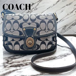 お値下げしました！COACH シグネーチャースウィングパック ショルダーバッグ美品